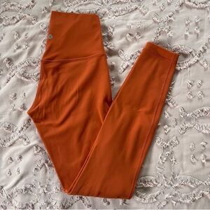 Lululemon Align High-Rise Pant 28” Canyon Orange